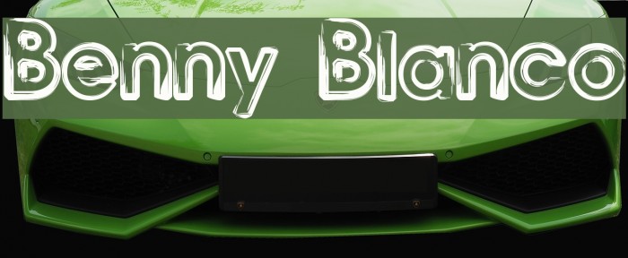 Benny Blanco Example 1