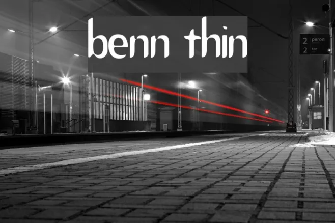 Benny Thin Example 1