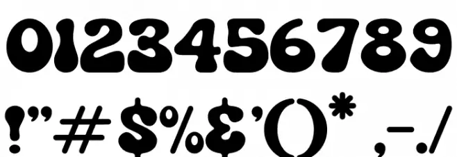 Benomout Font OTHER CHARS