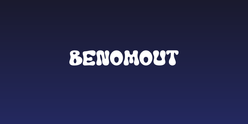 Benomout Social Header