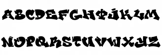 Benone Font UPPERCASE