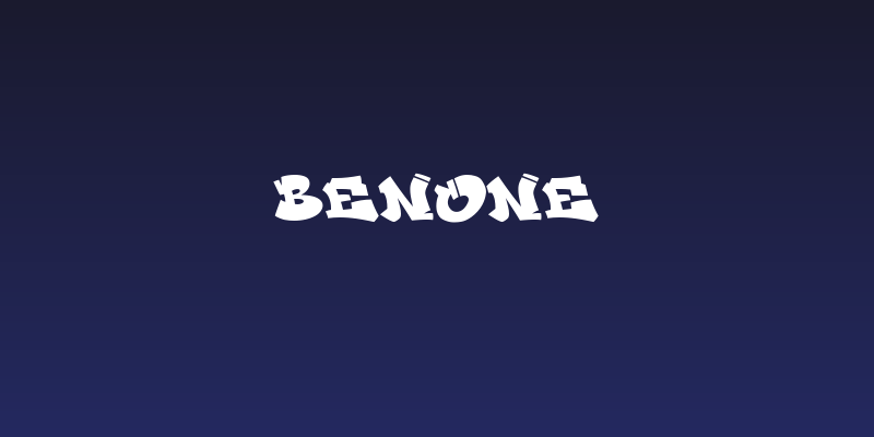 Benone Social Header