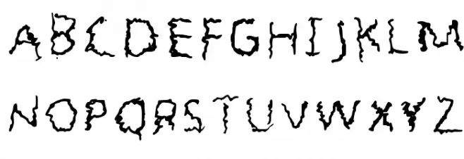 Benont Regular Шрифта ВЕРХНИЙ