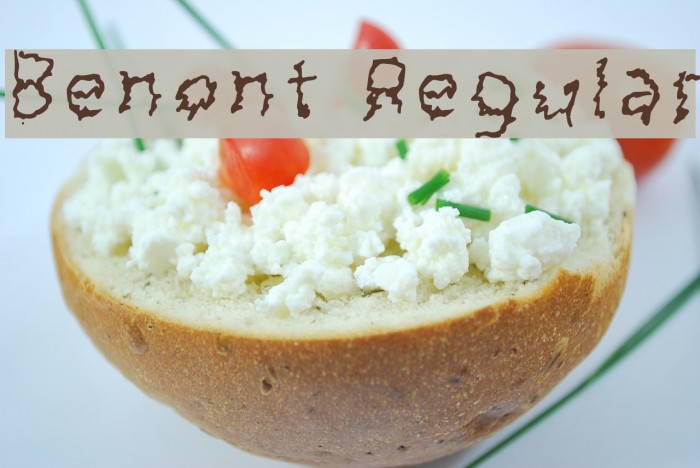 Benont Regular Example 1