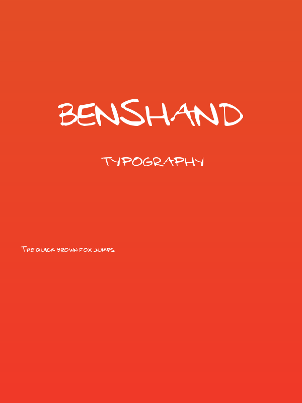 BensHand Poster