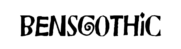 Bensgothic  Frei Schriftart Herunterladen