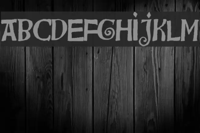 Bensgothic Font examples