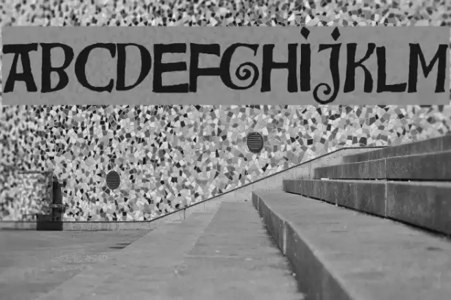 Bensgothic Font examples