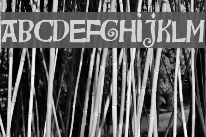 Bensgothic Font examples