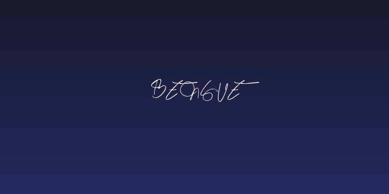 Bensue Social Header