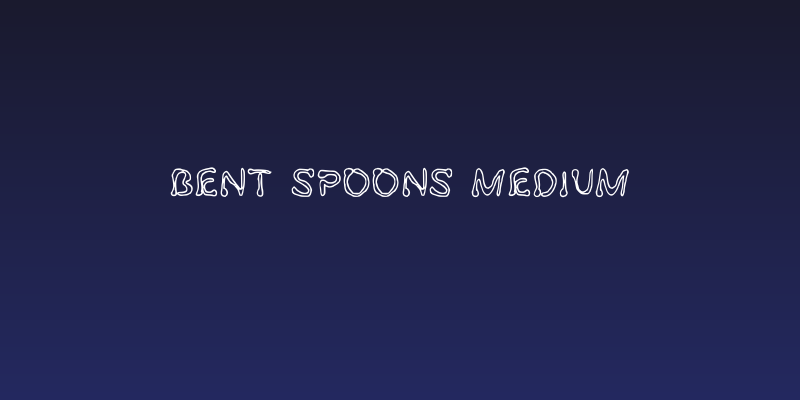 Bent Spoons Medium Social Header