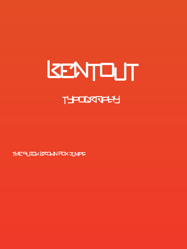 BentOut Poster