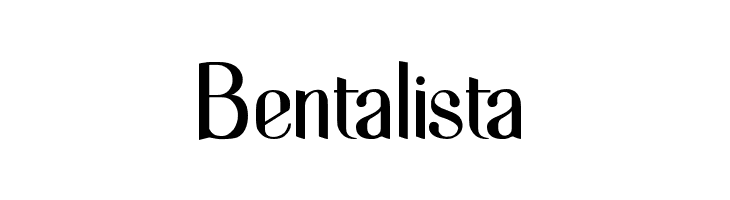 Bentalista  Frei Schriftart Herunterladen