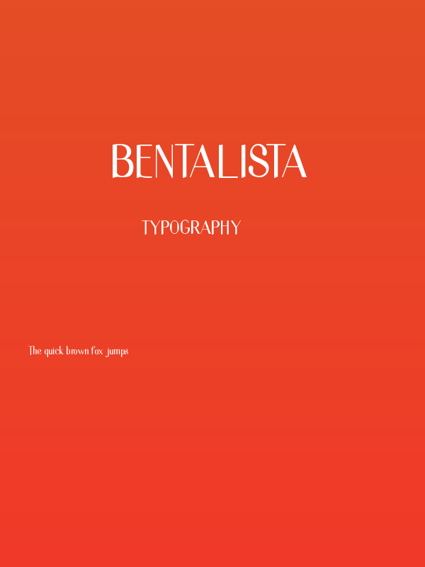 Bentalista Poster