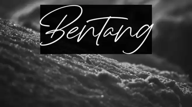 Bentang Font examples