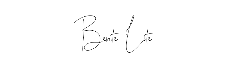 Bente Lite  لخطوط تنزيل