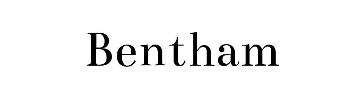 Bentham Font