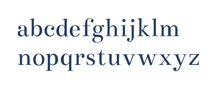 Bentham1 Lowercase