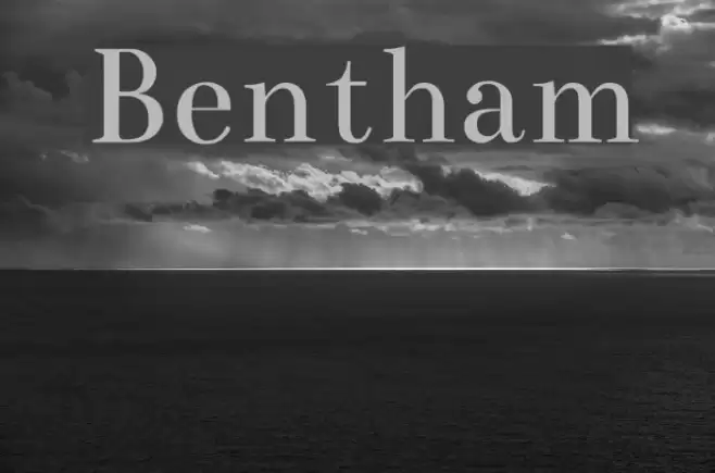 Bentham Font examples