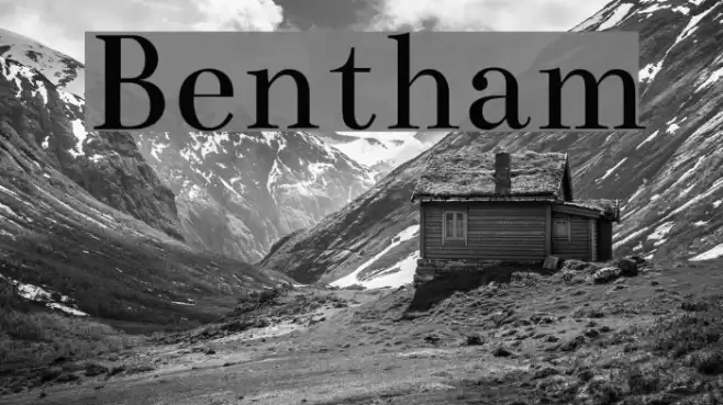 Bentham Font examples