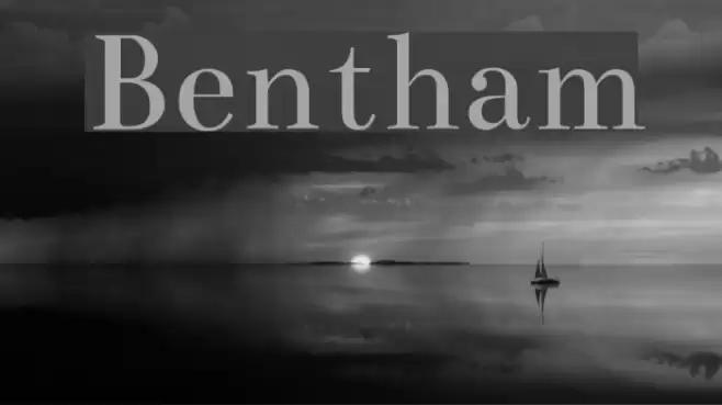 Bentham Font examples