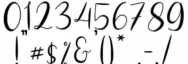 Bentho Font OTHER CHARS