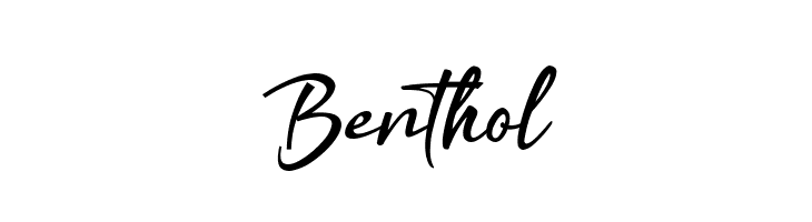 Benthol 字体