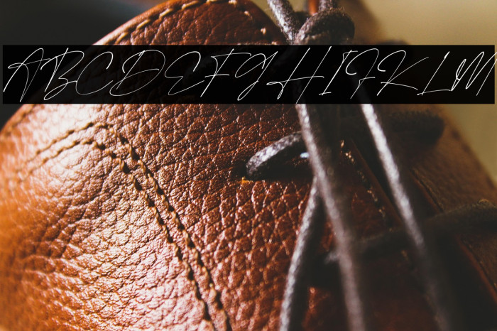 Bentila Signate Italic Example 1