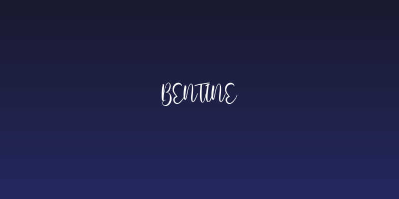 Bentine Social Header
