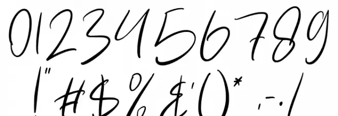 Bentley Font OTHER CHARS