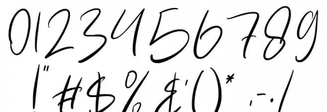 Bentley Font OTHER CHARS