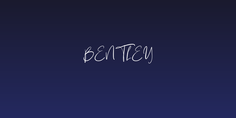 Bentley Social Header