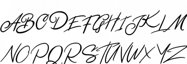 BentleyFREE Font UPPERCASE