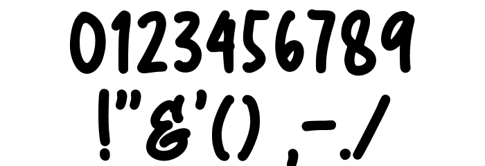 Bentona Wilson Font OTHER CHARS