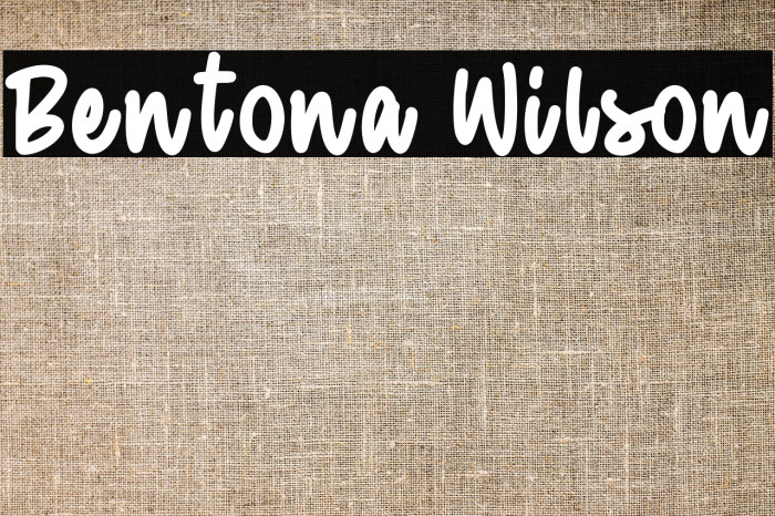 Bentona Wilson Example 1
