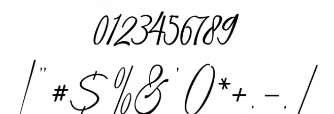 Bentosa Font OTHER CHARS