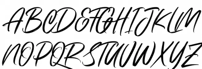 Bentron Alternate PERSONAL Regular Schriftart Groß