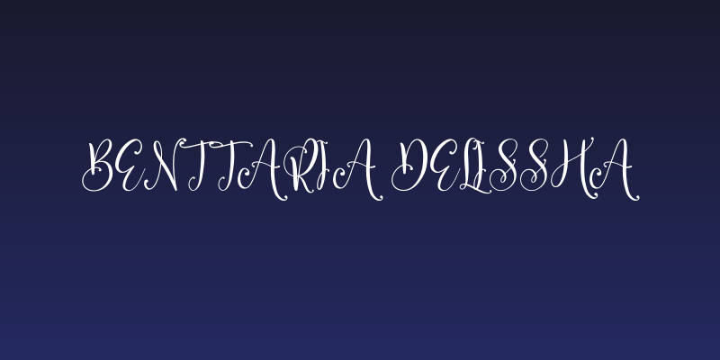 Benttaria Delissha Social Header