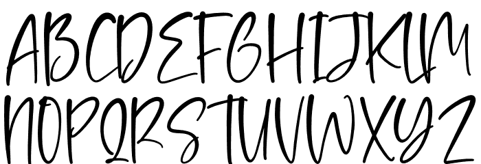 Benttoinas Font UPPERCASE