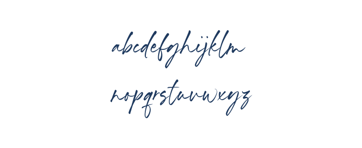 Benyamin Signature Lowercase