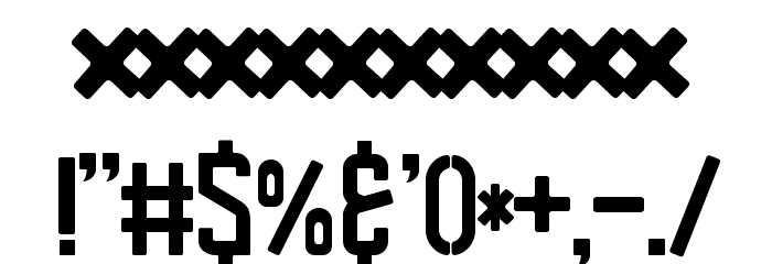Benza Font OTHER CHARS