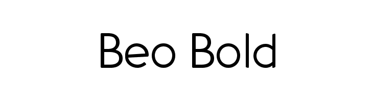 Beo Bold Font