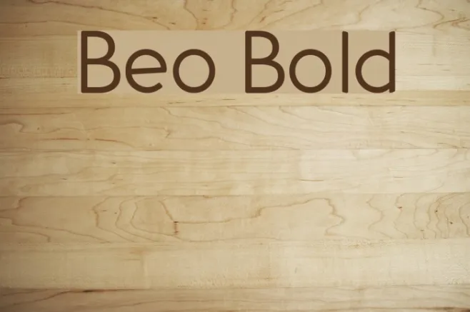 Beo Bold Example 1