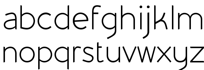 Beo Font LOWERCASE