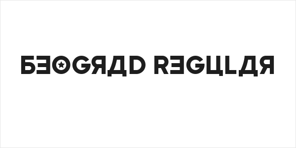 Beograd Regular Logo