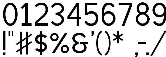 Beorc Gothic Regular Font OTHER CHARS