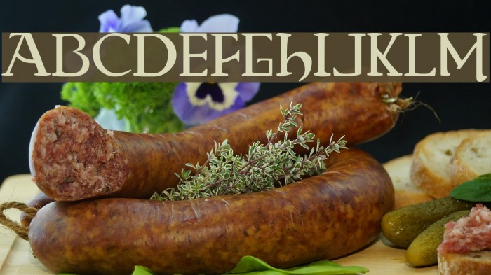 Beowulf Modern Font examples