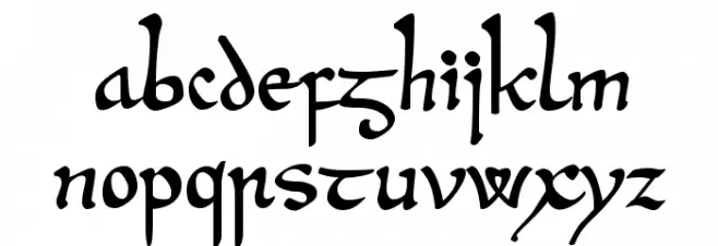 Beowulf Modern Caratteri MINUSCOLO