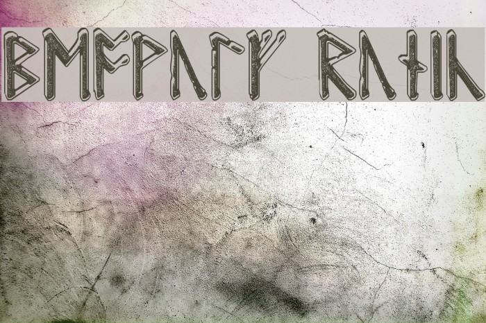 Beowulf Runic Font examples