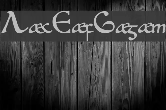 Beowulf1Alt Font examples